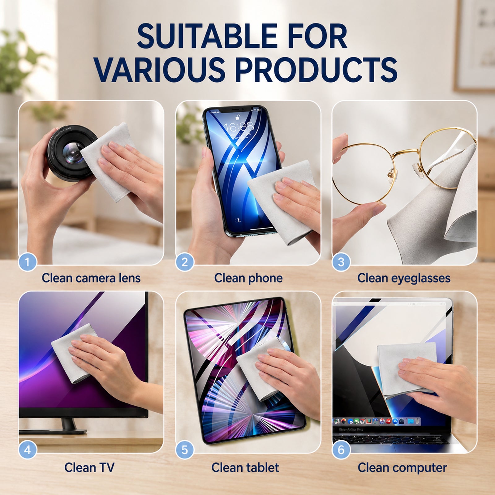 Washable Phone Cloth, Streak-Free