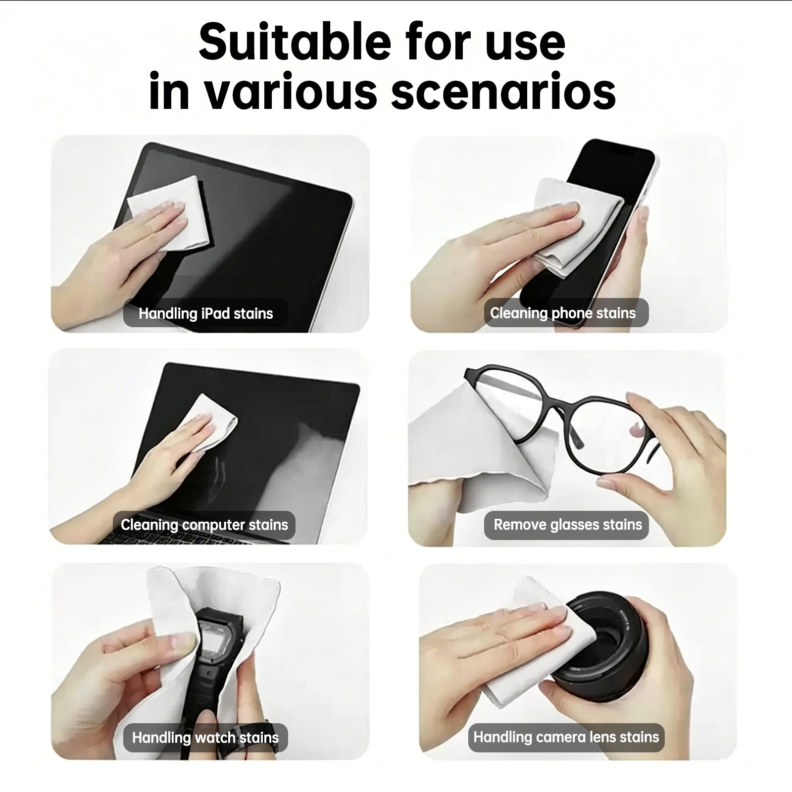 Lint-Free Phone Cloth, Clean & Polish